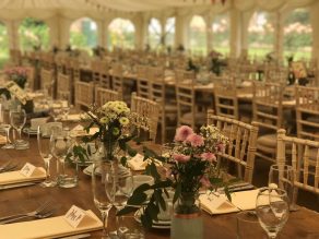 Vintage Rustic Trestle Table Hire.